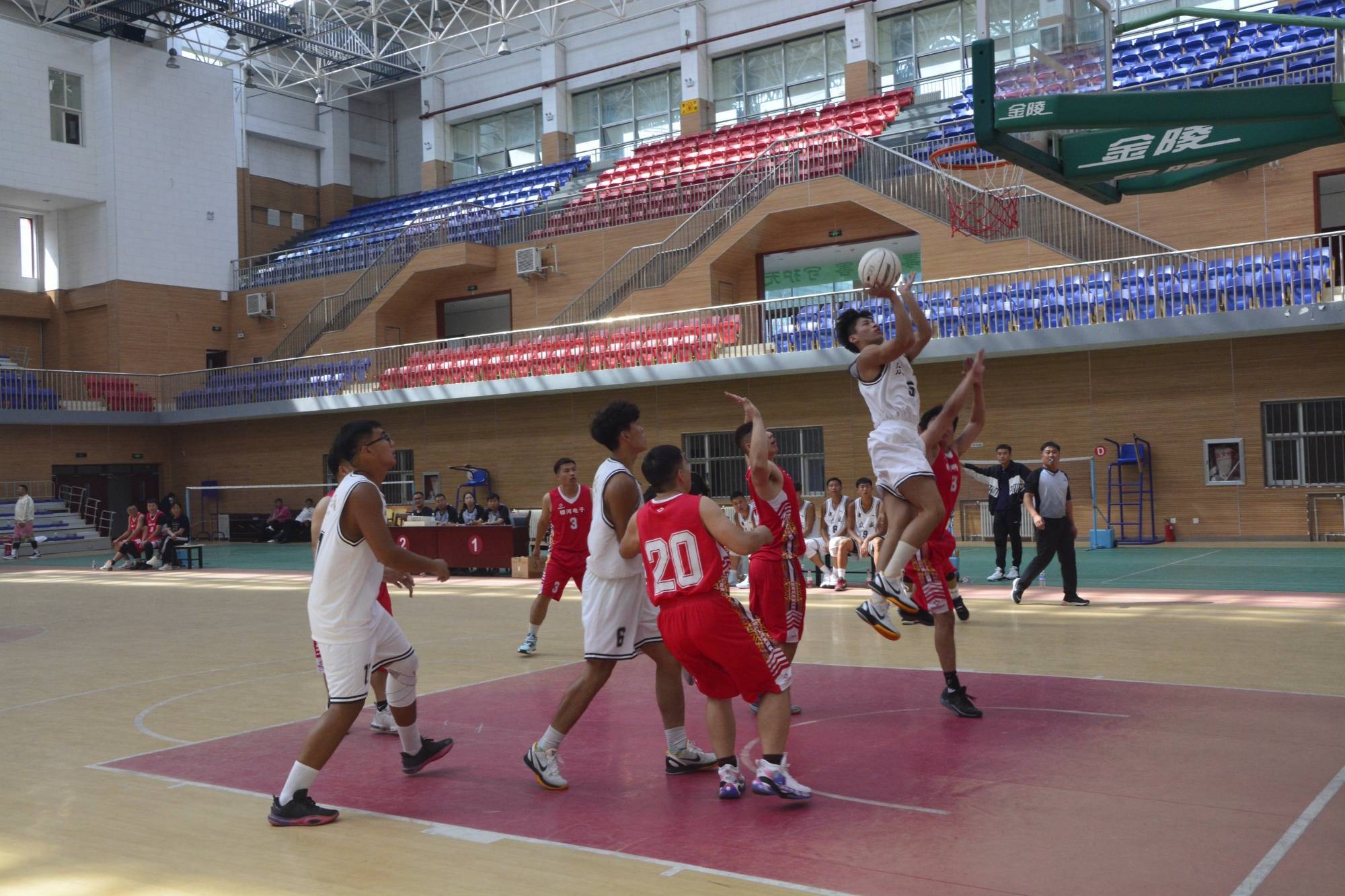 河北宽城:2023年第二届"山庄皇家窖藏杯"职工篮球赛开赛_比赛_刘颖