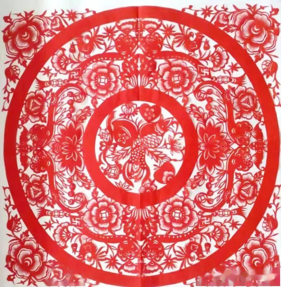 陕西延安甘泉纪小琴剪纸作品赏析_民间_全国_培训