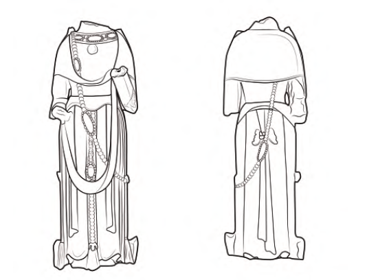 华北东部北齐至隋代菩萨造型特征_造像_串珠_河北