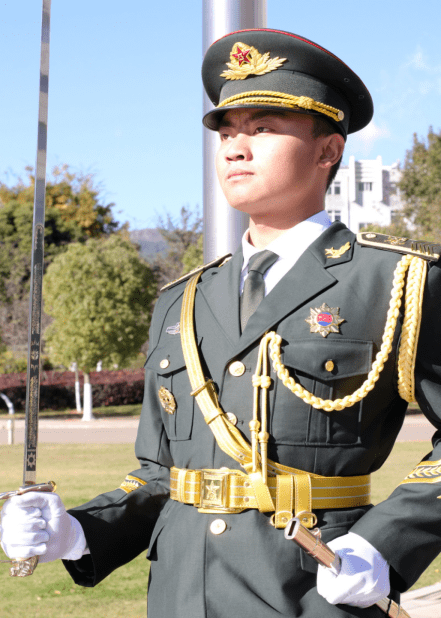 国旗护卫队招新啦!_工作_活动_升旗