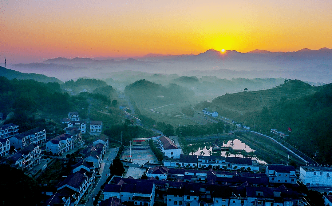 省级旅游名村蕲春又添一员_槐树_湖北省_黄冈