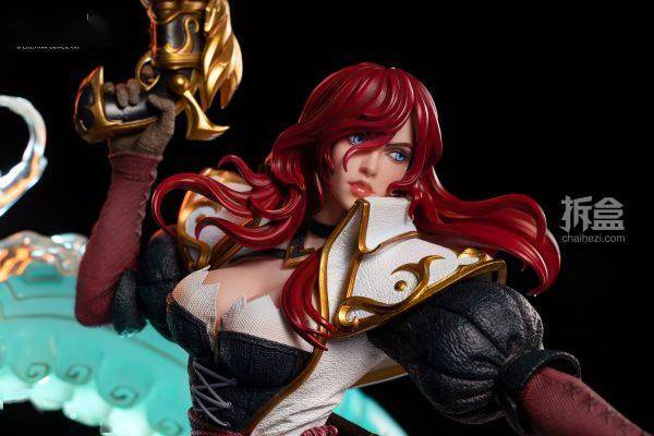 开天工作室 英雄联盟 厄运小姐女船长皮肤1/4全身雕像_预售_官方_产品
