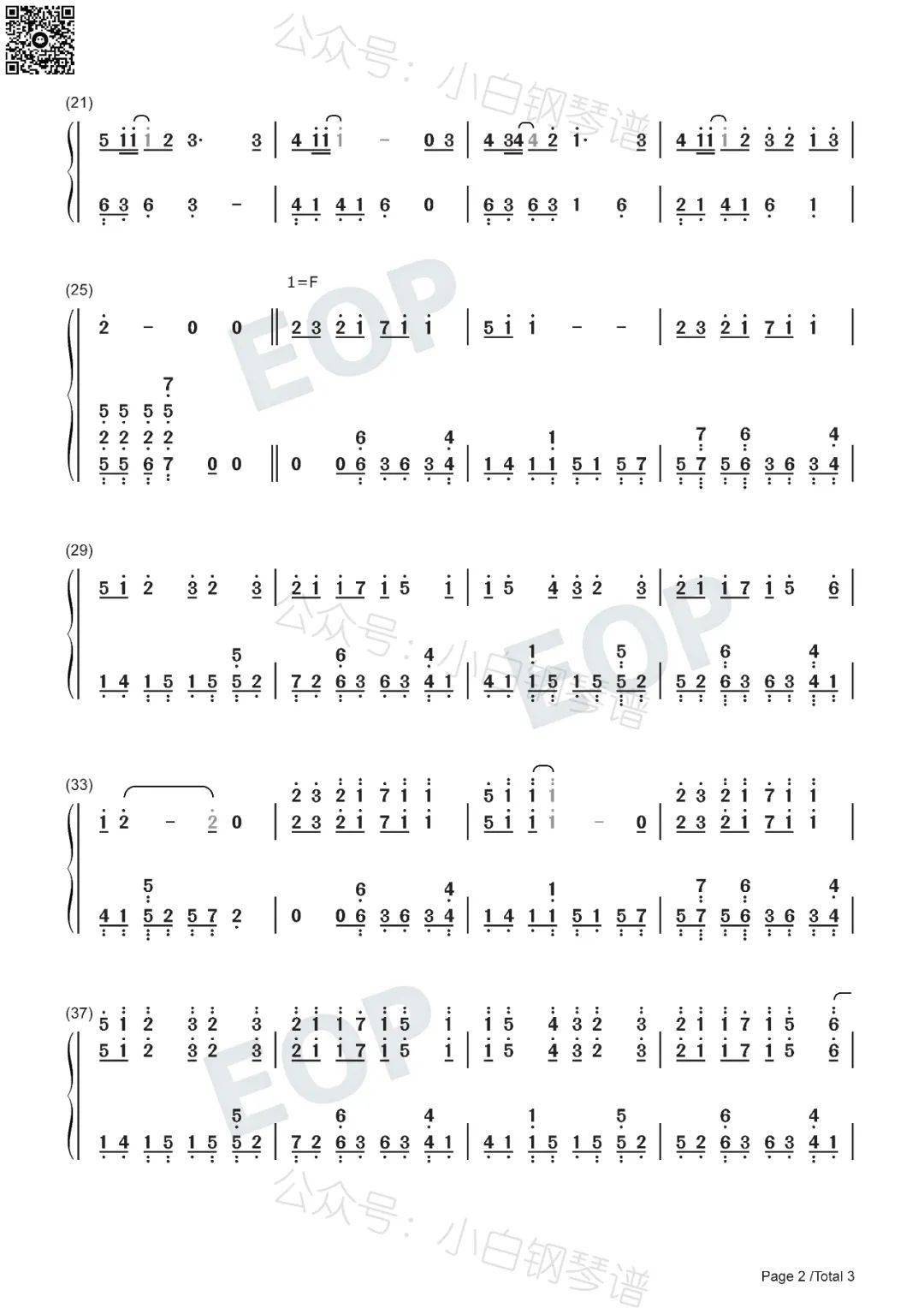 r1se数字简谱图片