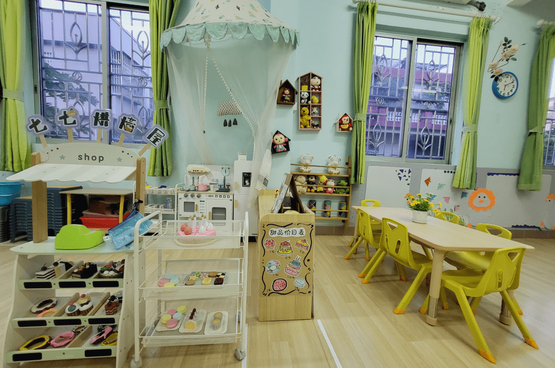 【雅正幼·活动】舌尖美食畅玩乐园——北滘镇雅正幼儿园中班级角色区