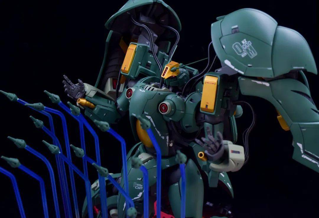 格雷米军的大型nt专用ms,1/144 葵曼沙制作_改造_零件_公众