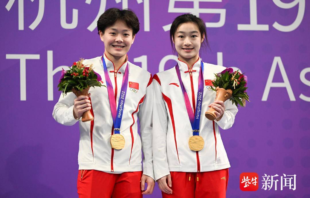 陈艺文(左)与搭档昌雅妮(右)从高敏,郭晶晶到何姿,施廷懋,女子三米板