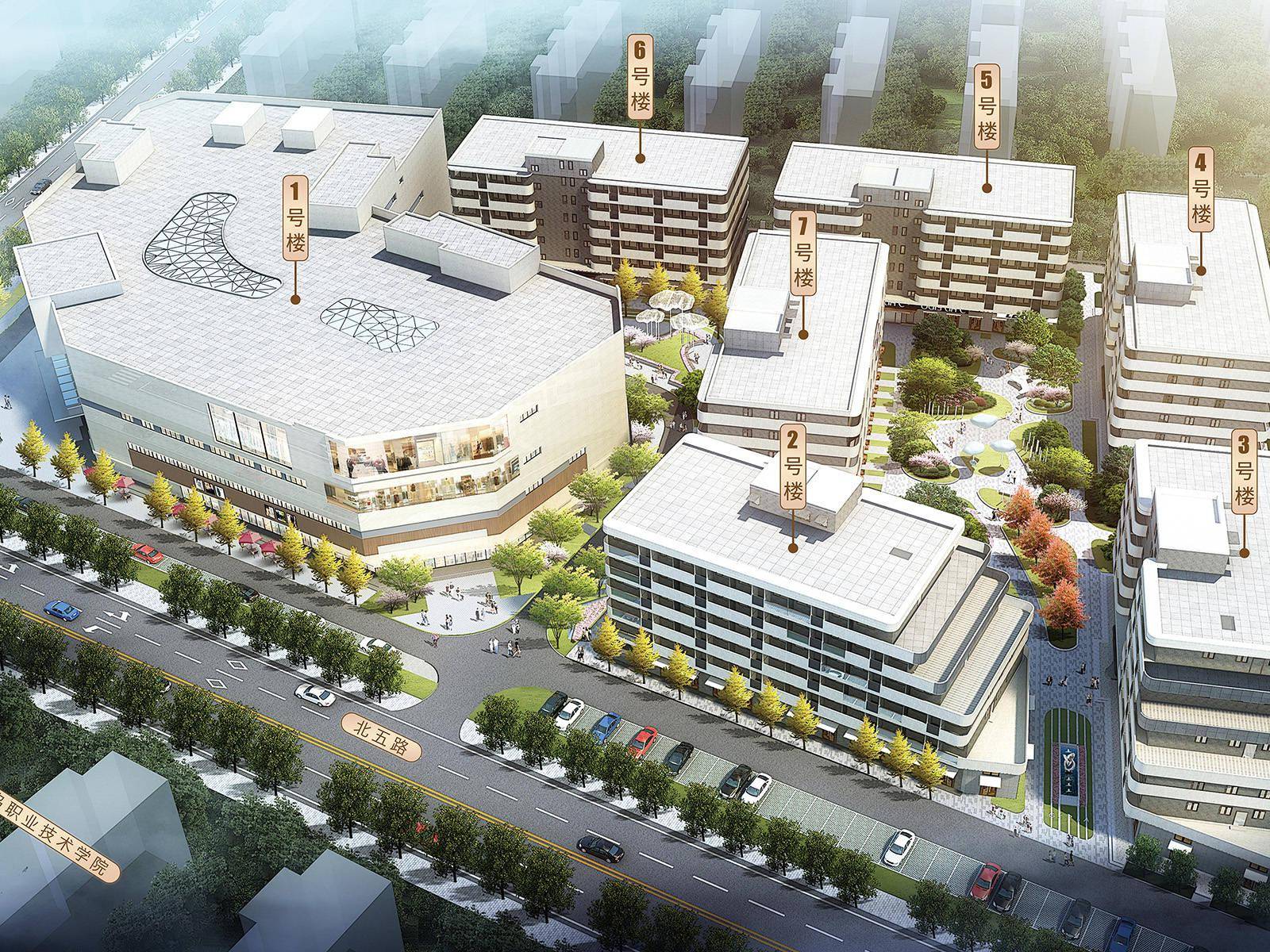 项目介绍|北戴河火车站商圈兴龙北戴河block街区为公寓,商铺