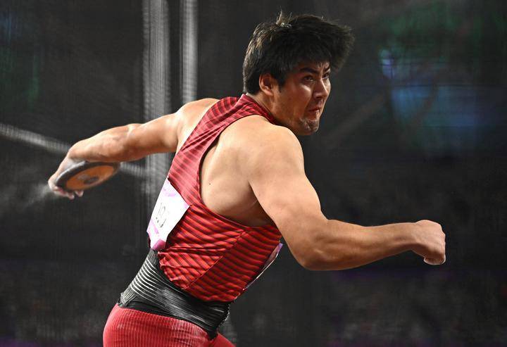 杭州亚运会|掷铁饼者从新疆走来_阿卜杜艾尼·_赛场_教练