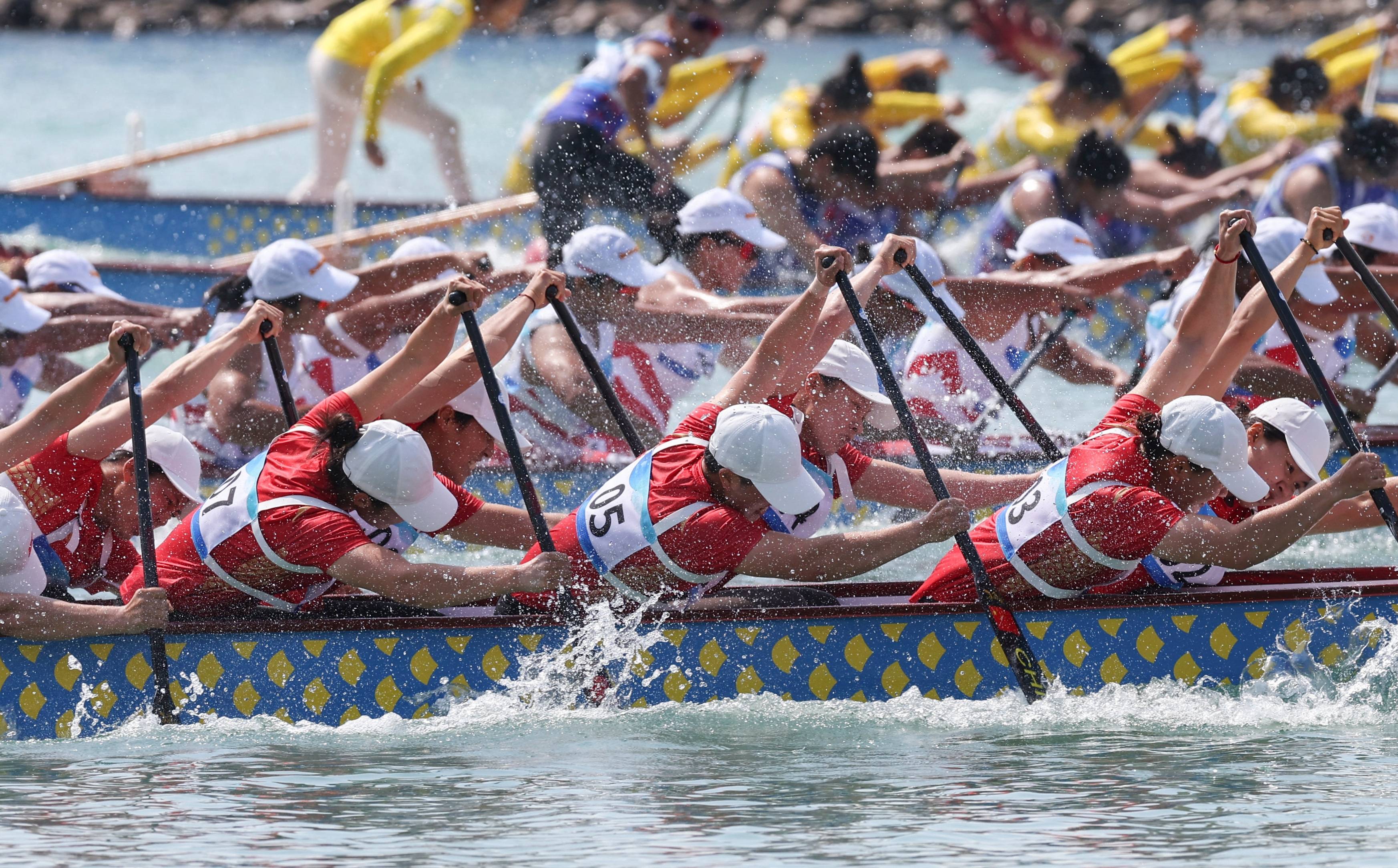 (杭州亚运会)龙舟——中国队夺得女子200米冠军_新华社_孟晨光_选手