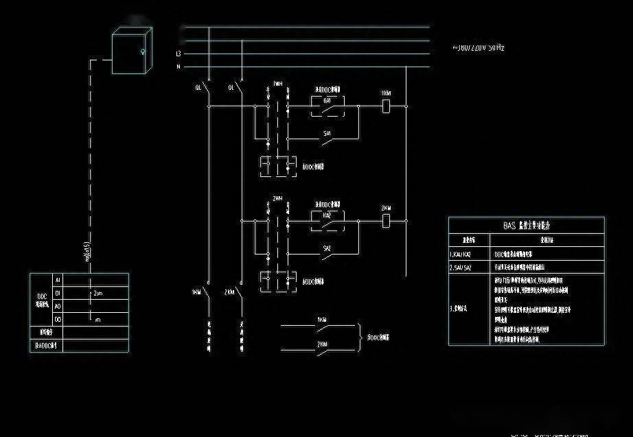 一套非常全面的楼宇自控系统设计图纸素材,cad格式_施工_文档_资料