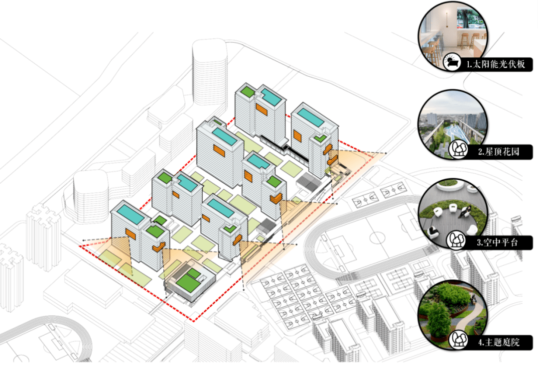 中标方案 | 暨南大学番禺校区二期工程学生宿舍组团,食堂n-4建设项目