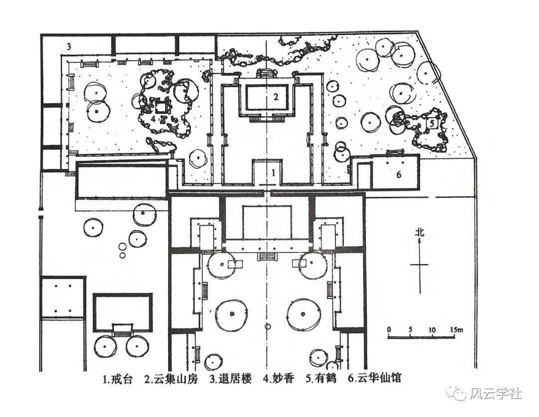 建福宫花园平面图片