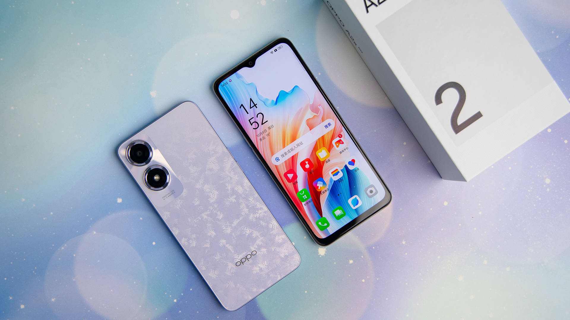 千元爆款 颜值质感兼备 oppo a2x飞霜紫沐光金双色图赏