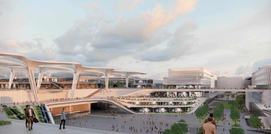 东方枢纽上海东站站场区地上工程迎来新进展_铁路_服务设施_站房