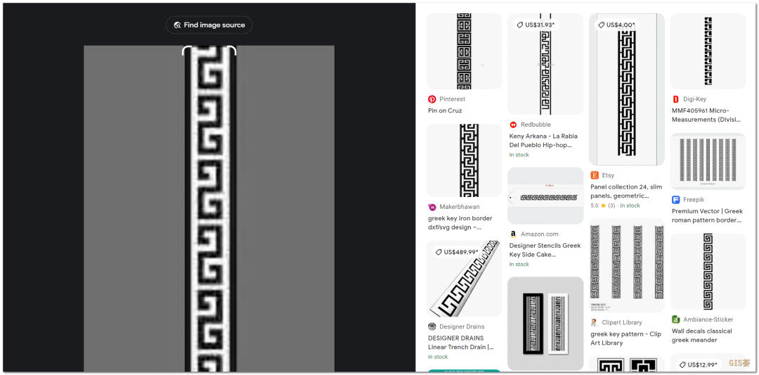 地图中添加精美的花边轮廓_图案_矢量_com