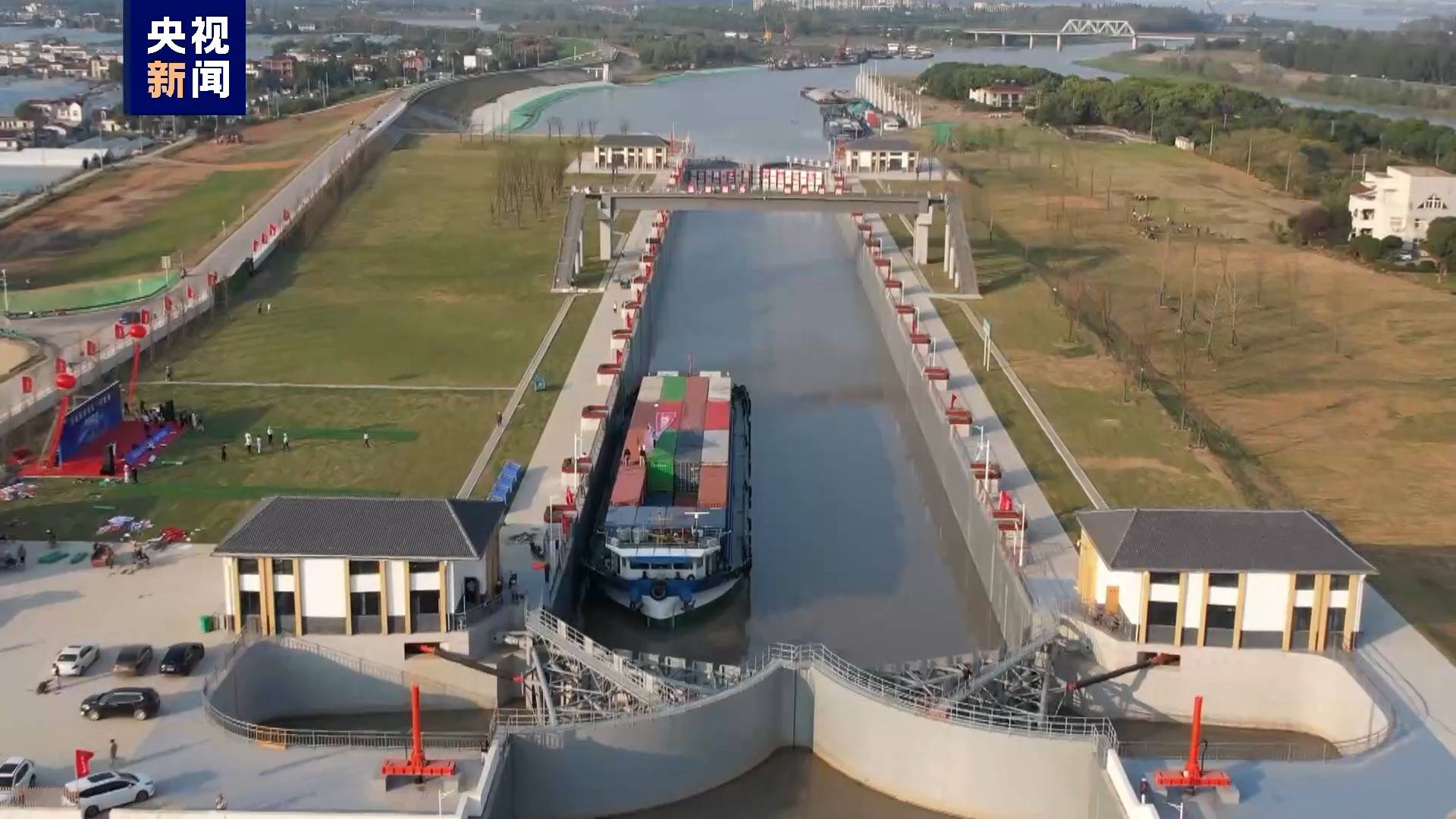 裕溪一线船闸扩容改造工程建成通航_能力_合肥_长江