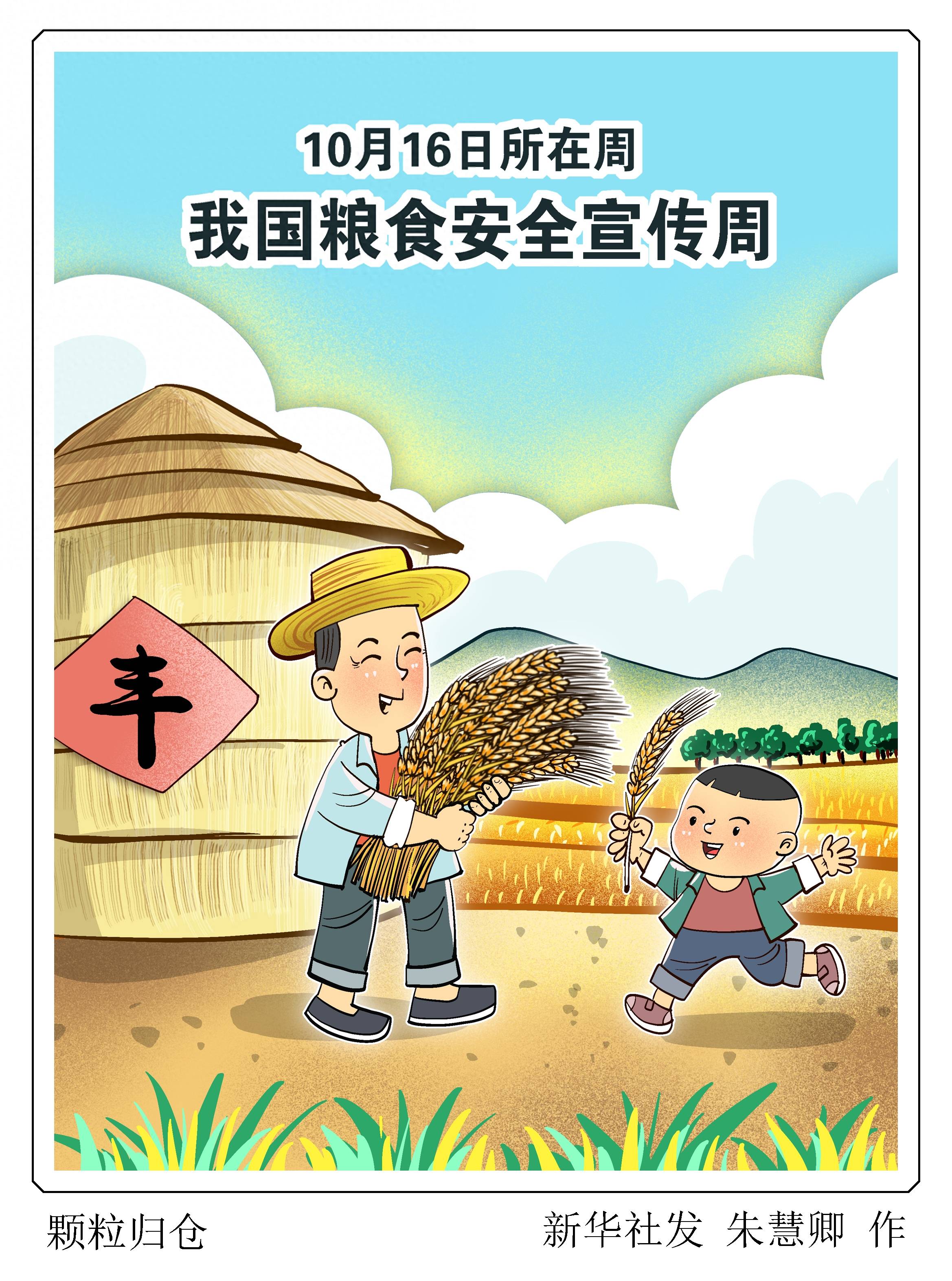 颗粒归仓我践行漫画图片