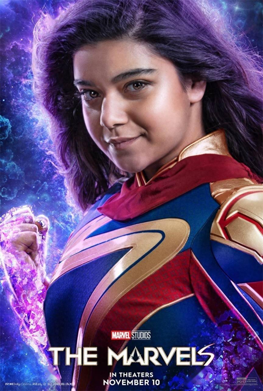 《惊奇队长2》角色新海报公布 可爱噬元兽亮相_拉尔森_布丽_朴叙俊