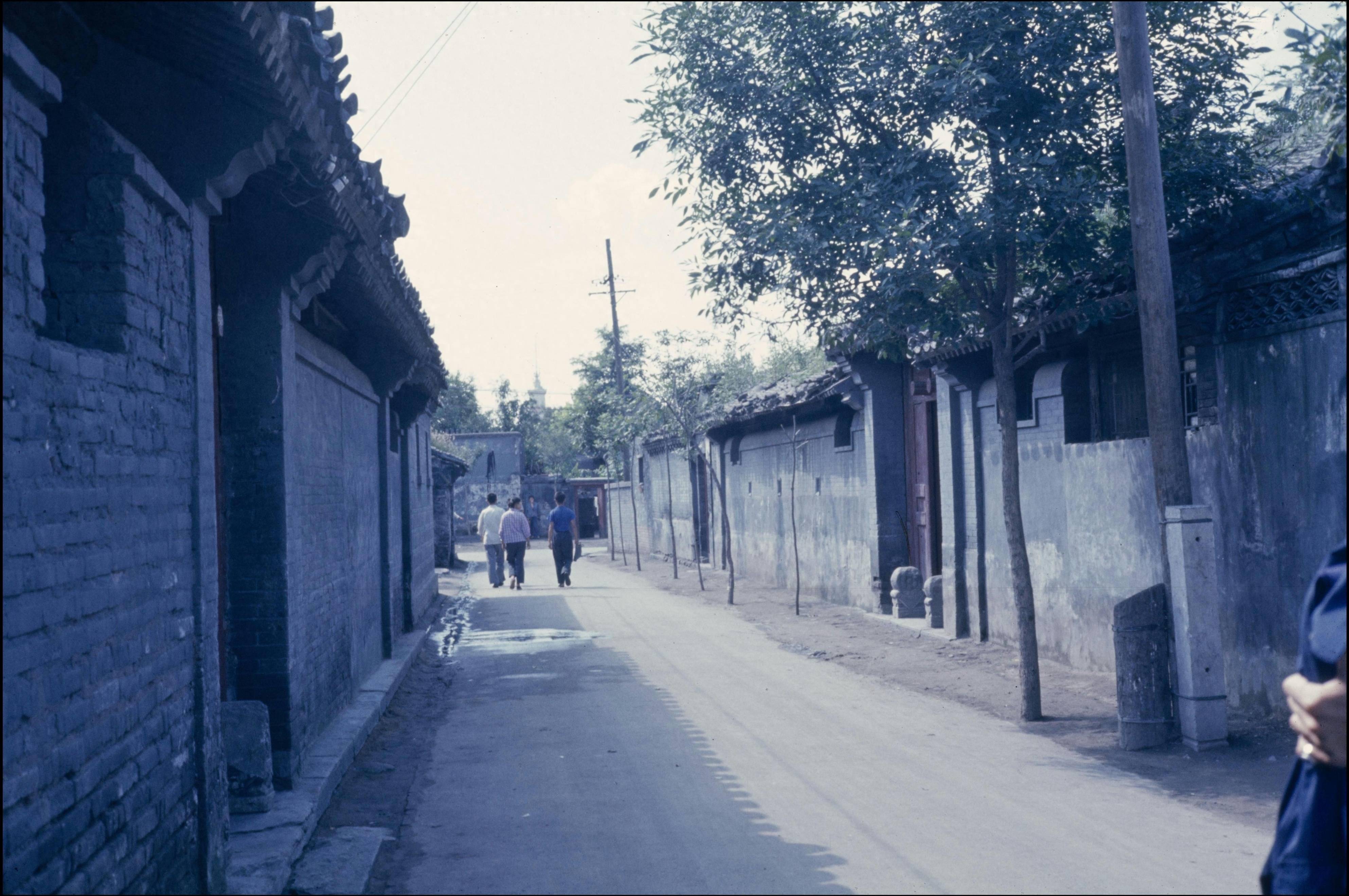 北京东单胡同老照片图片