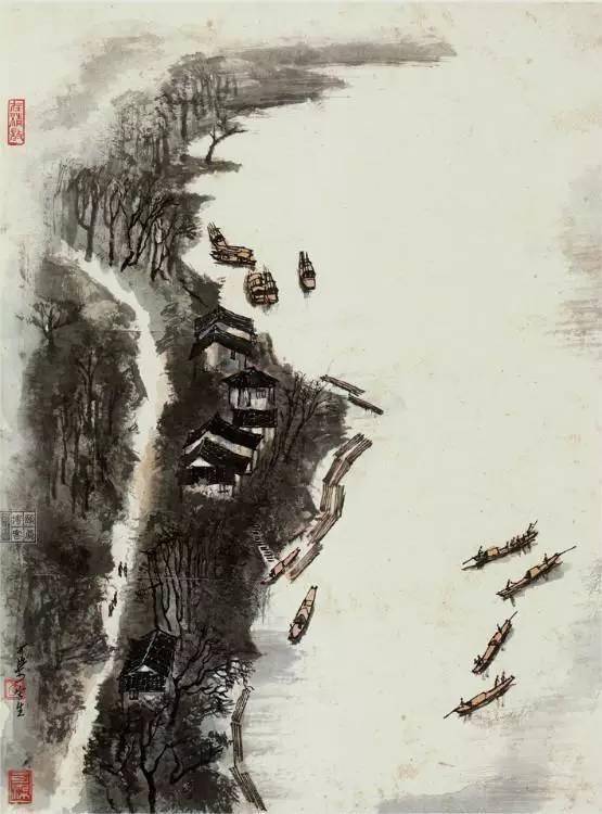 李可染山水画中“光”的运用_搜狐网