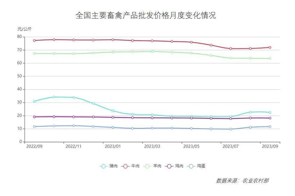 鸡鸭价格震荡下行！10月最新餐饮食材采购行情报告来了