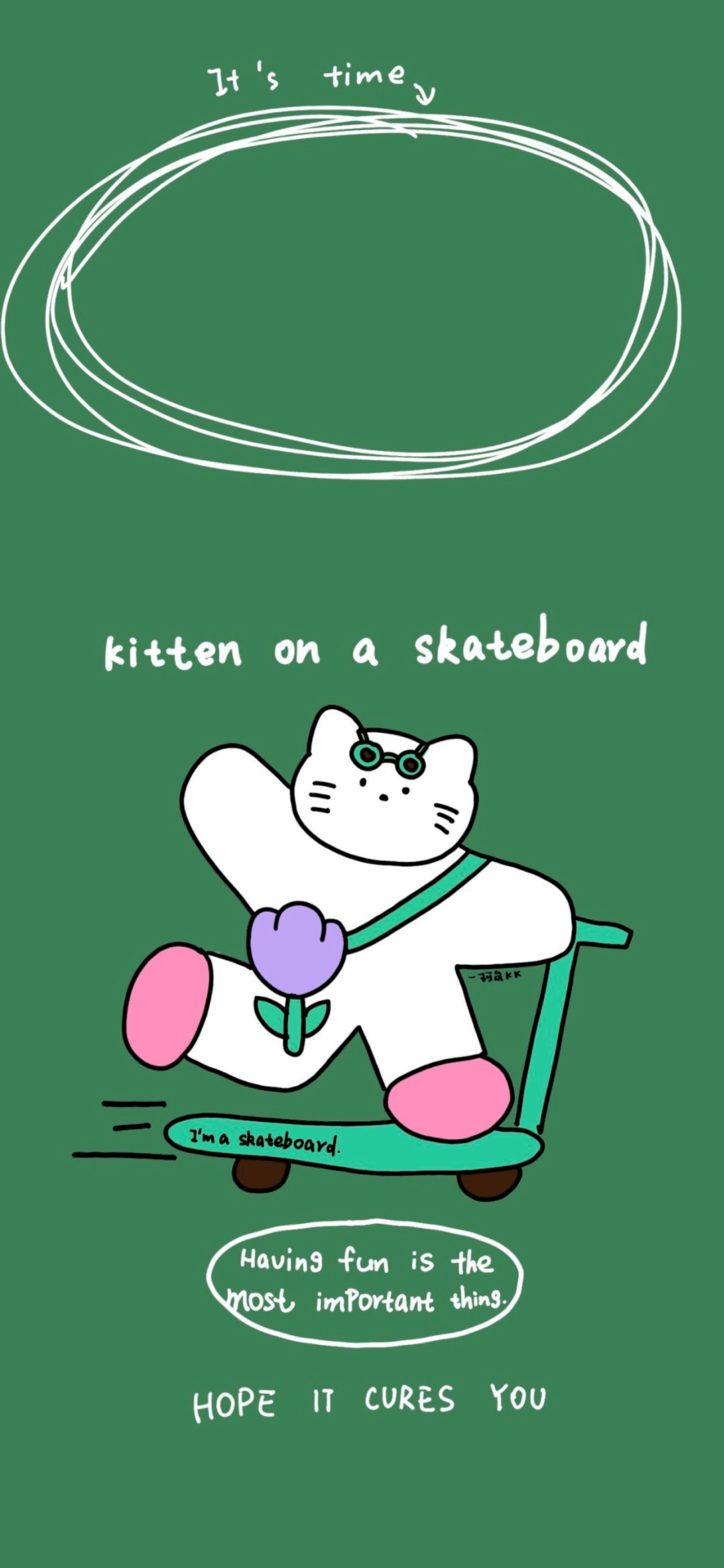 壁纸 | 换个有趣的手机壁纸吧