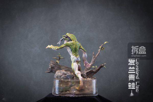 沧溟工作室 神秘目击系列 爱兰青蛙人 gk摆件手办雕像_官方_价格_cm