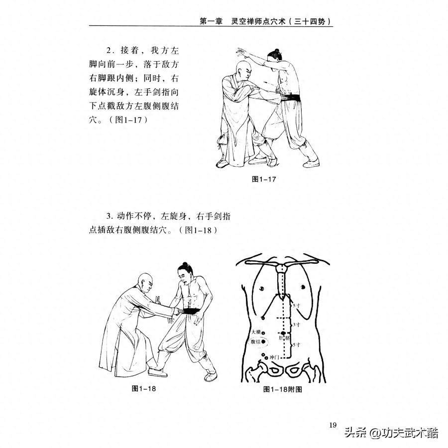 金刚十二点穴手(十二势)第四章 罗汉点穴十八手(十八势)第三章 达摩