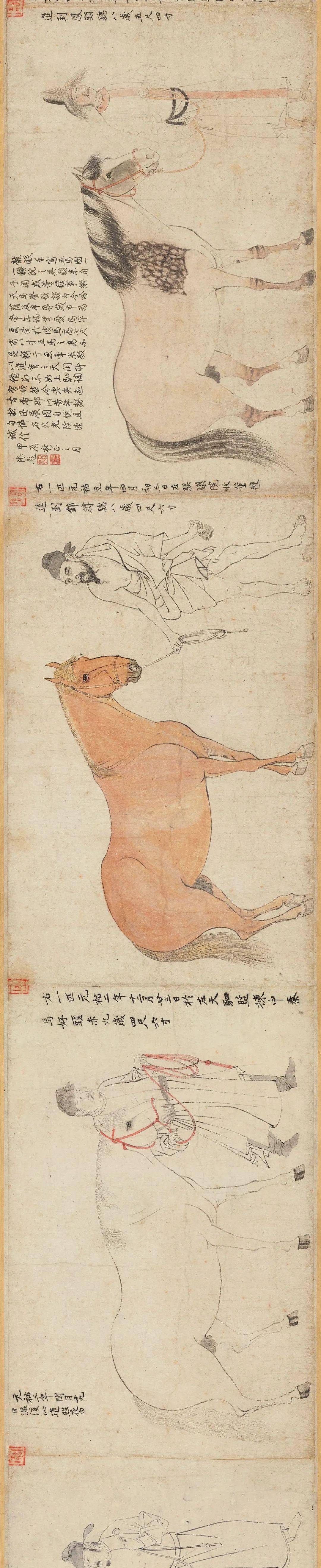 黄小峰:李公麟和他的《五马图》_骏马_黄庭坚_元年