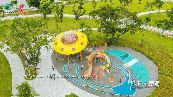 桂城滨河公园到桂城滨江公园,身处绿道便能满足对山水田园的全部想象