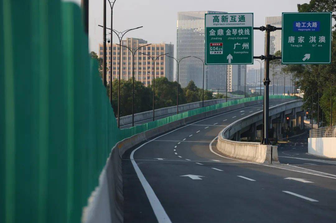 兴业快线这个路段,11月5日通车!_隧道口_大镜山_北段