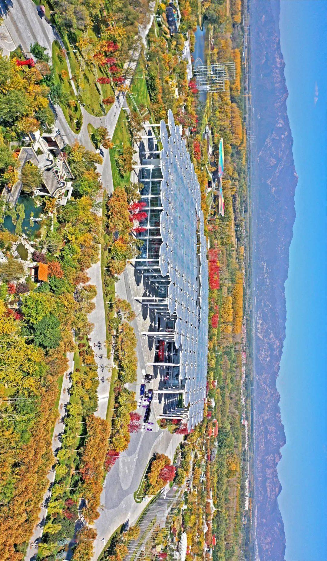 美丽延庆深秋至 世园公园秋韵浓_摄影家协会_秋色_冰雪