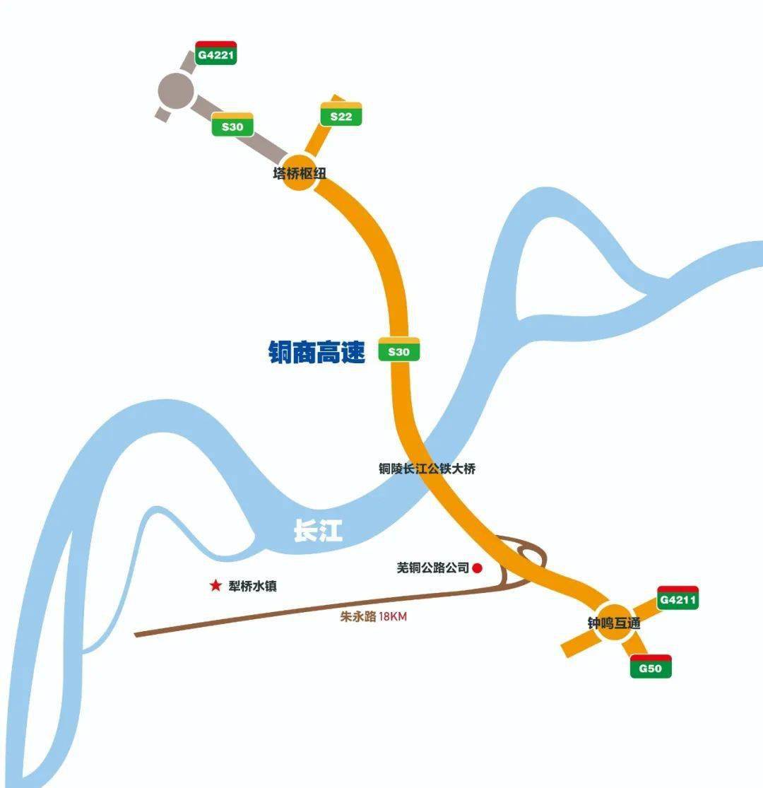 此次合作的芜铜公路公司主要承担铜陵至商城高速公路铜陵至无为段项目