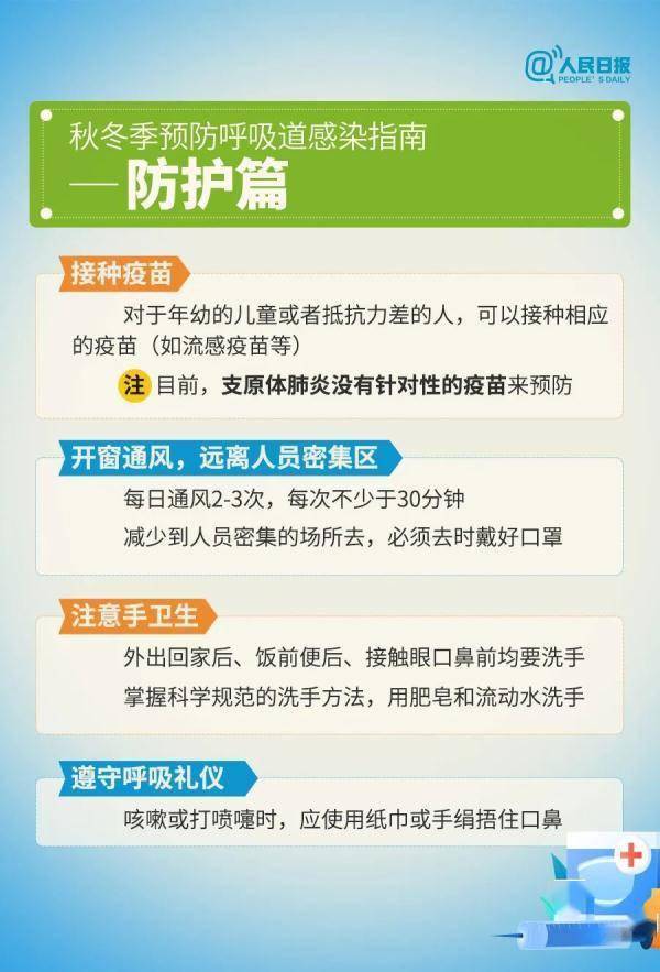 秋冬呼吸道疾病高发！这份预防指南请收好