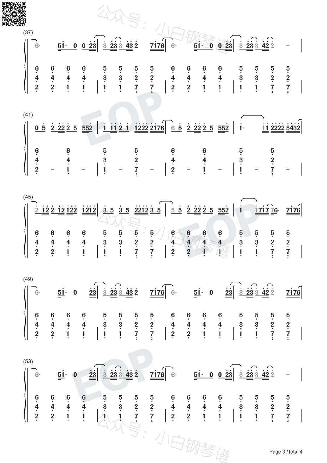 「琴谱|past life」- trevor daniel ft selena gomez(含简谱)_the