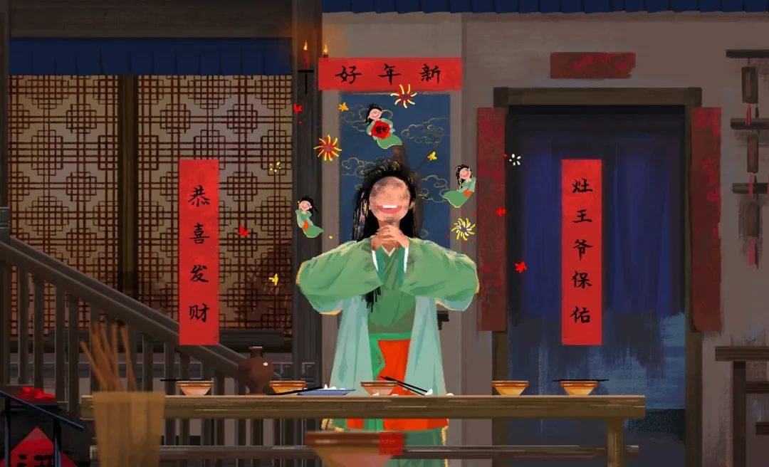 她用手绘再现了《武林外传》百余个名场面-7.game_腐竹_人物_江湖