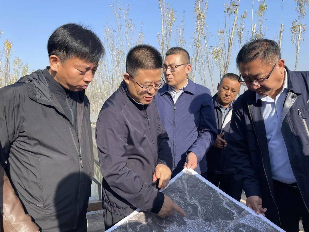 市市政建管中心,市政工程勘测设计院等有关单位在晋源区副区长朱永军