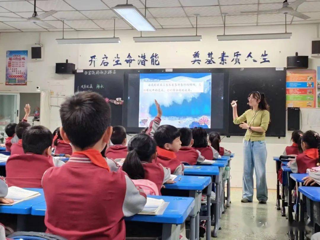 教研致远 "和"力共进——三年级语文组教研活动_课堂_关键_灰雀