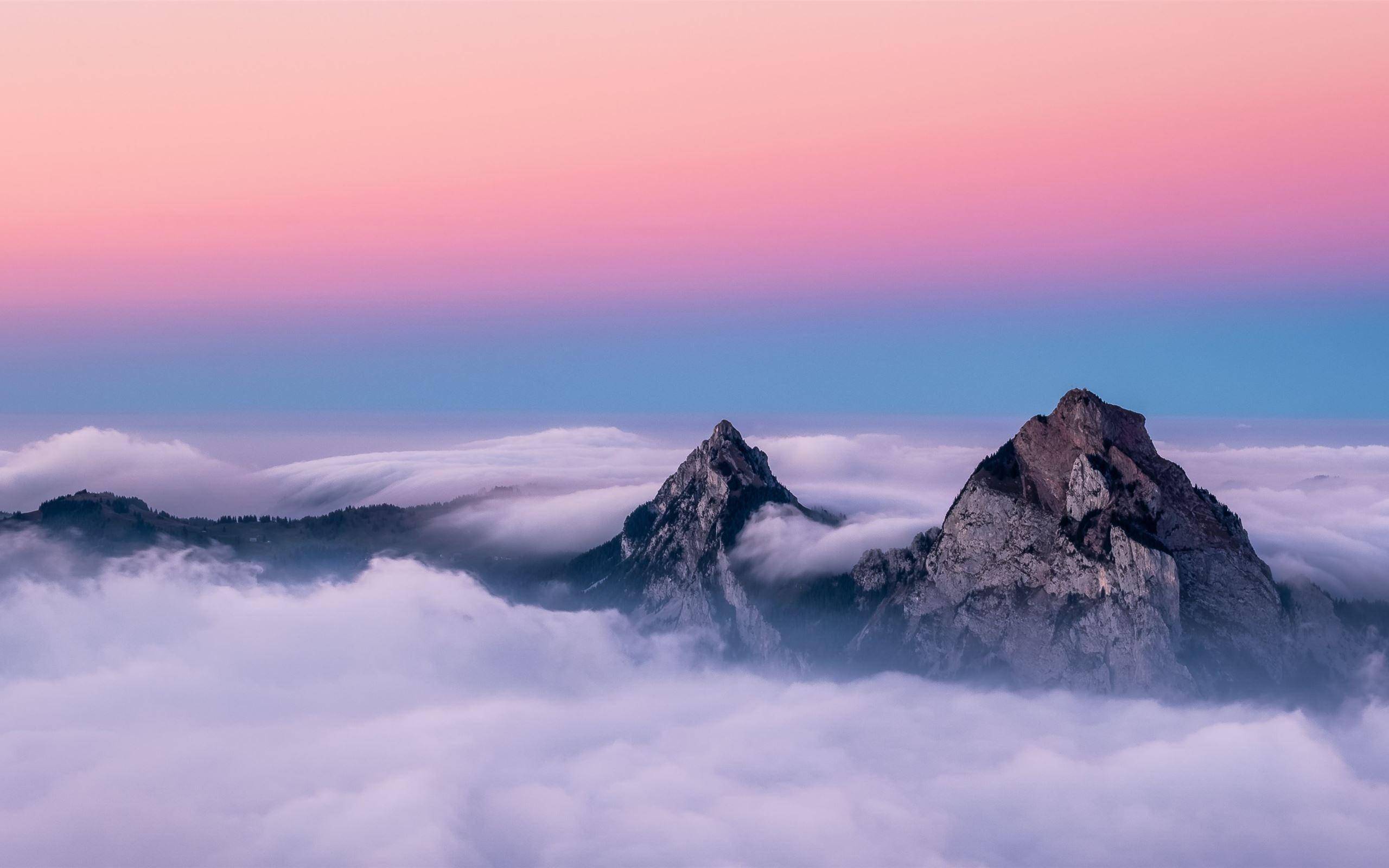 苹果x壁纸清新 风景图片