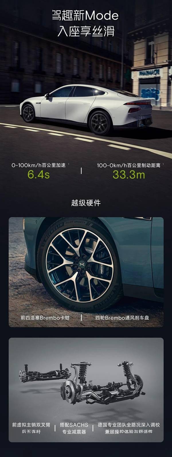 抢在华为智界S7之前 小鹏P7i***酸铁锂电池版上市：22.39万起(图6)