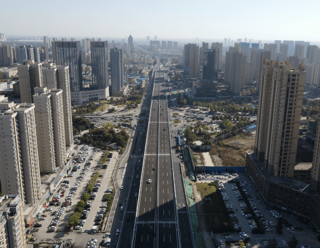 菏泽市闽江路打通图图片