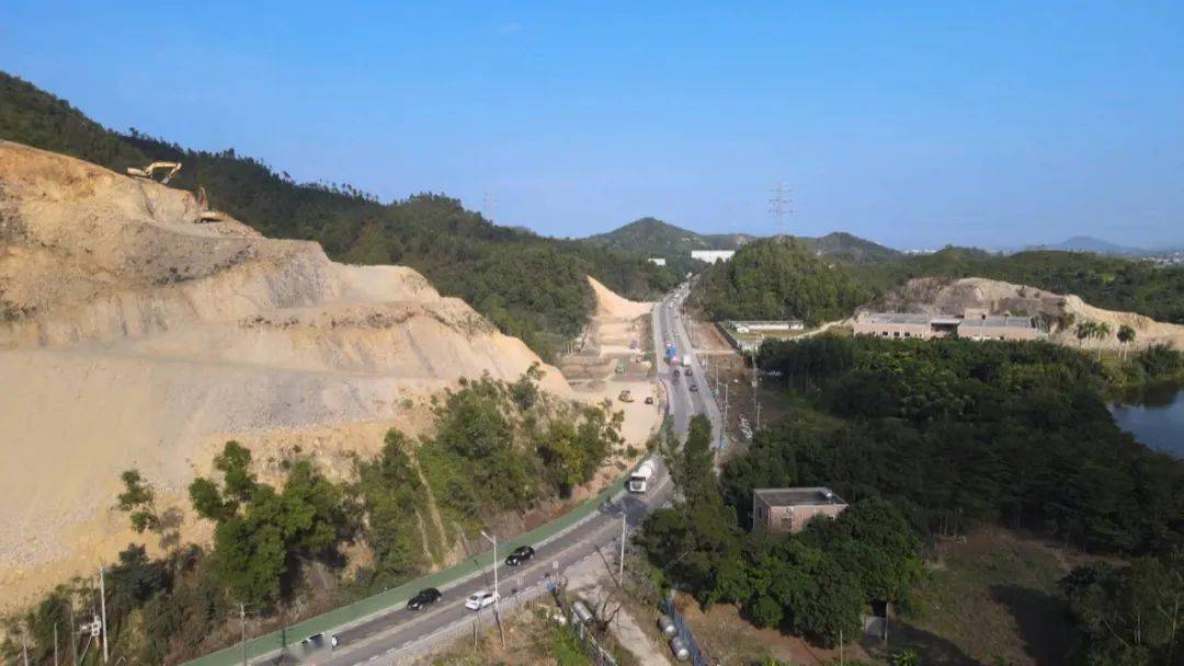 海丰紧锣密鼓推进国道324线县城至梅陇段改建项目_建设_改建工程_施工