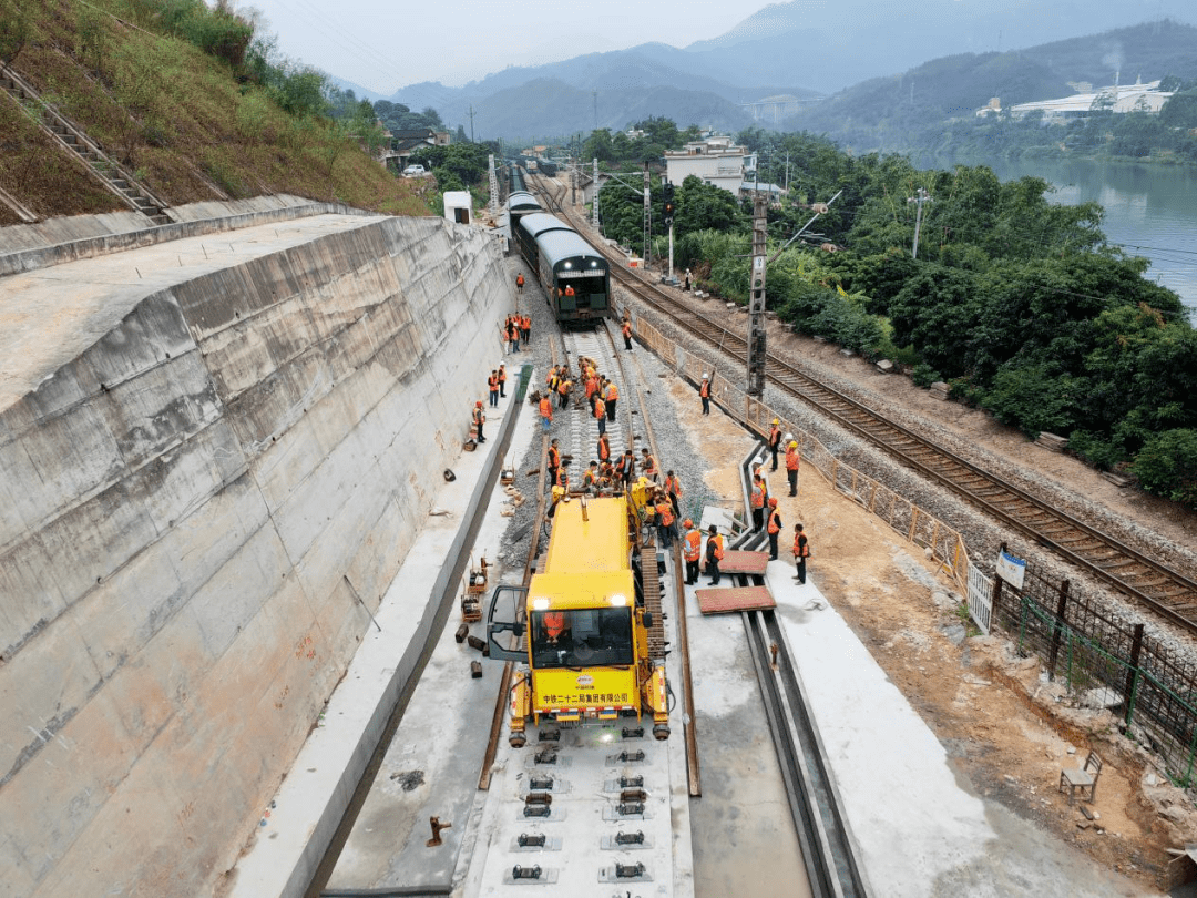 鹰厦铁路改造图片