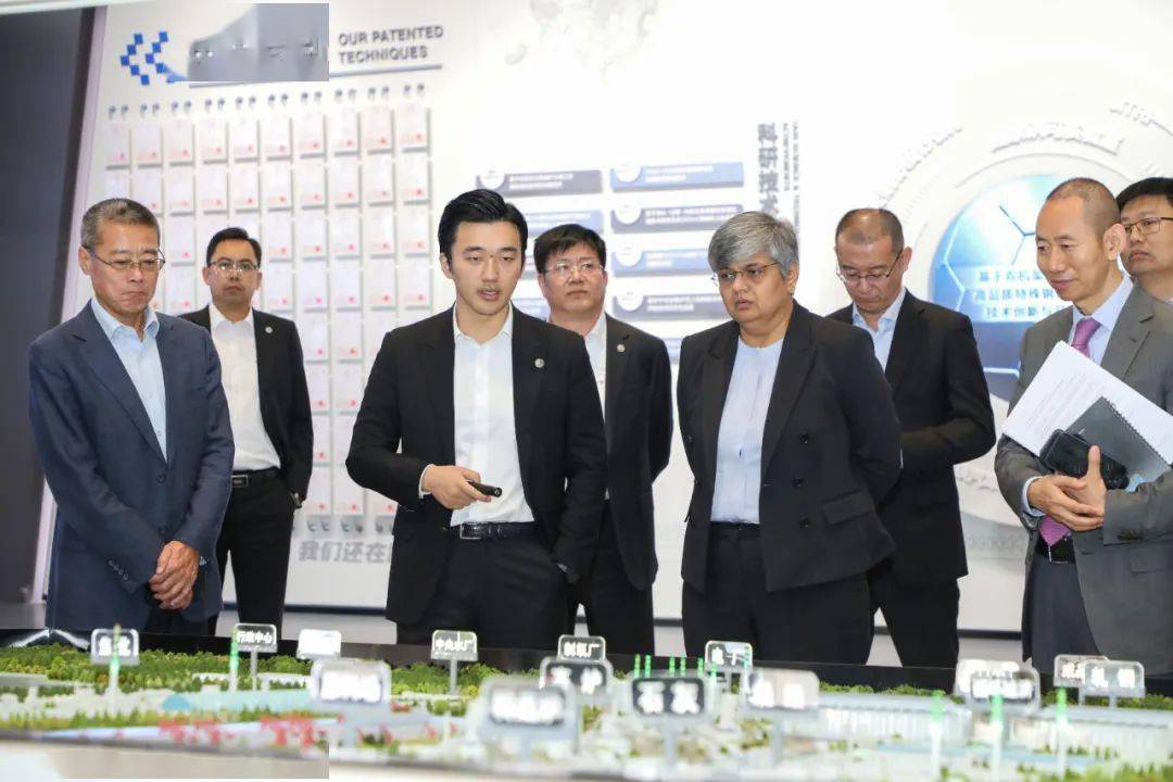 必和必拓首席商务官潘文怡走访中天南通_钢铁_中心_低碳