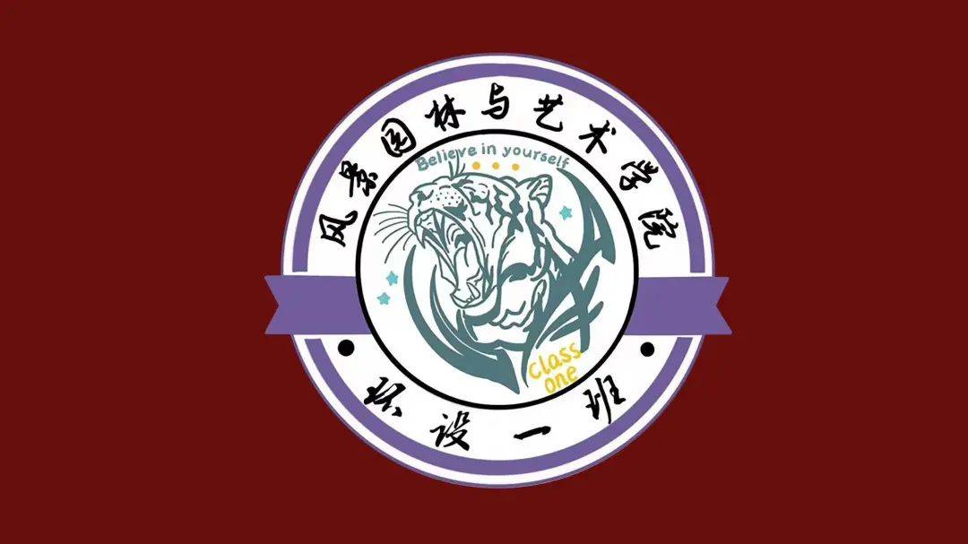 设计理念:我们班的班旗主体是一只咆哮的老虎,老虎寓意着威风,气势