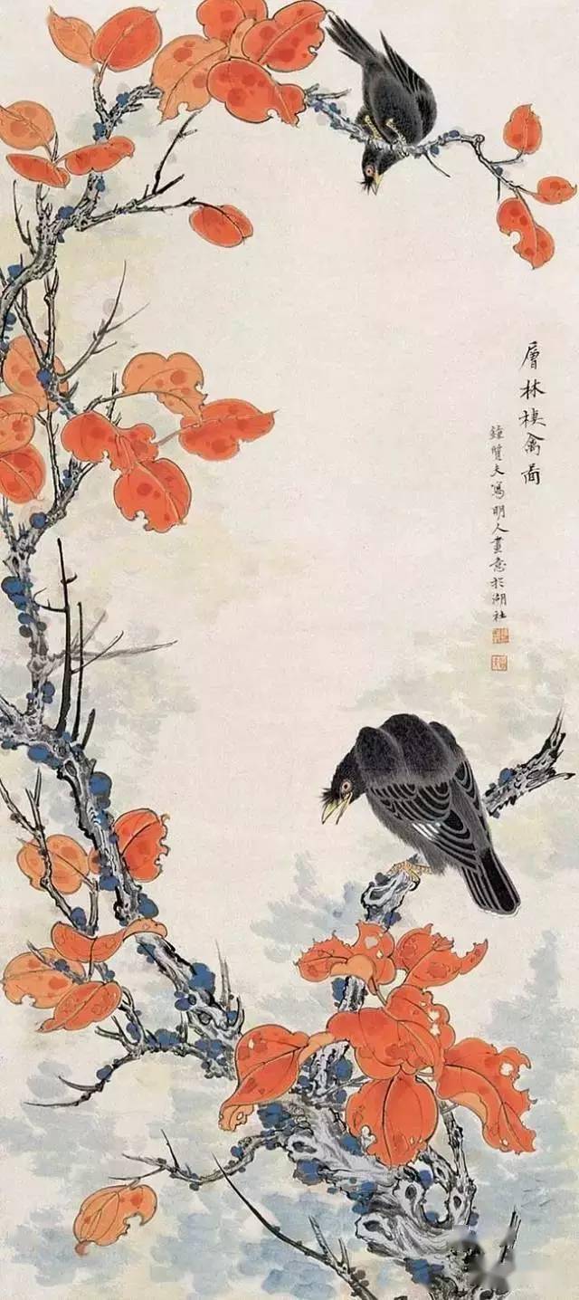 八雅轩丨【八雅丹青】他是"鲁美四老"之一,看看他的花鸟!