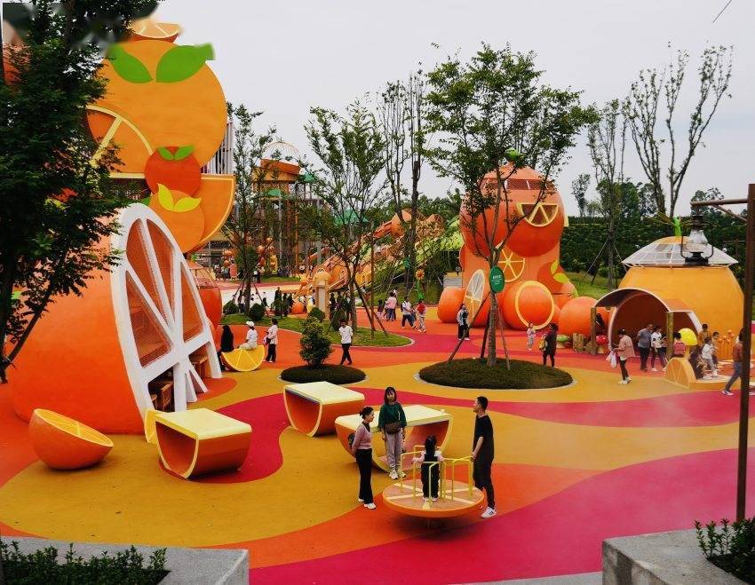成都金堂乡村振兴田园综合体"中国橘乡·天府城市果园"正式开业_柑橘