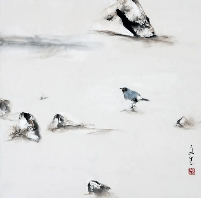 【艺术世界】刘文生:悠远而淡然,给人以宁静之感_作品展_中国画_东西
