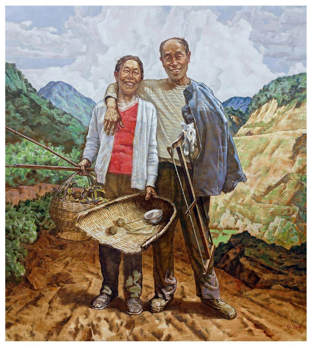 画家李瑾用64件艺术作品致"行走的青春"_展览_创作_武汉