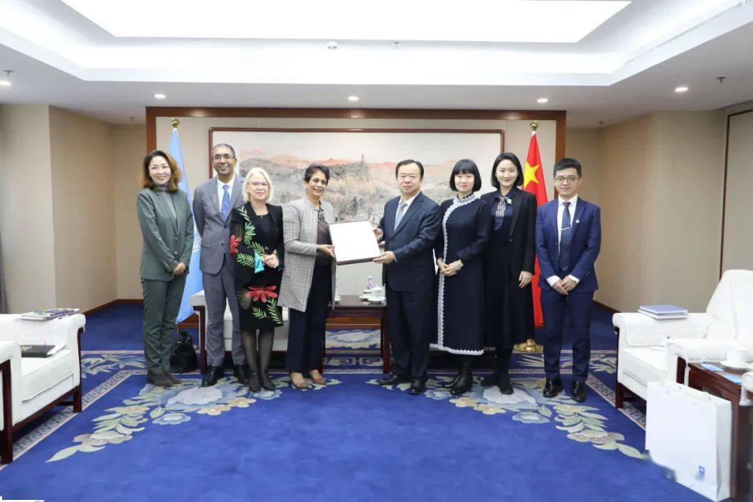 赵峰涛副署长会见联合国助理秘书长,开发计划署亚太局局长坎尼